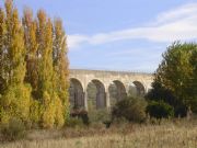 Canal de riego en Riolobos